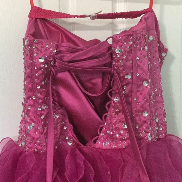 Pink Gown/ Quinceañera Dress - Picture 3 of 4